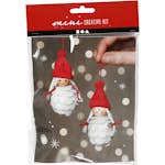 Materiellsett Creativ Company Mini DIY Kit Nissejenter 2 stk/1 sett