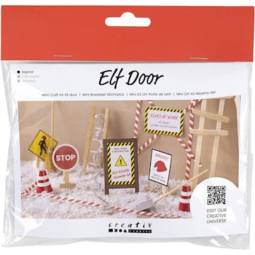 Alvedør Creativ Company Mini DIY Kit Byggearbeid pågår