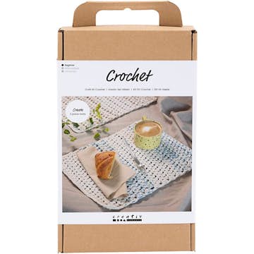Hobbysett Creativ Company DIY Kit Bordbrikke Hekling
