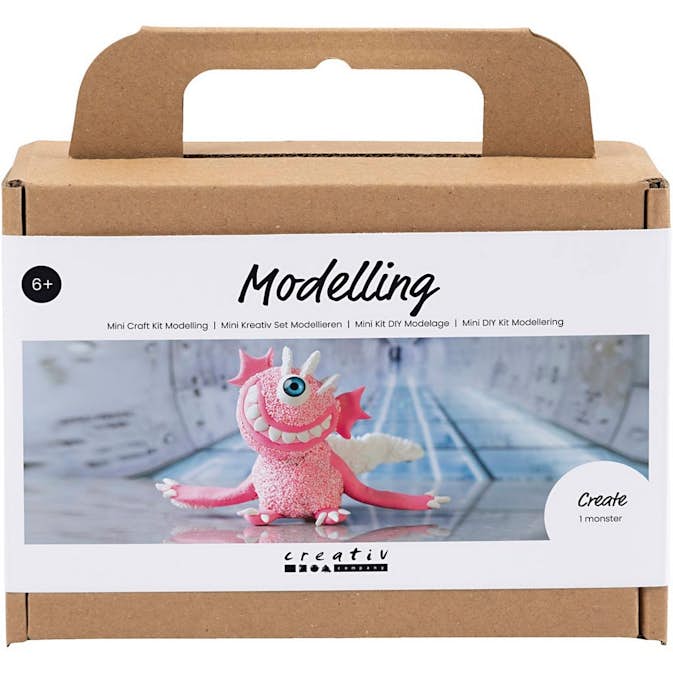 Hobbysett Creativ Company Mini DIY Kit Monster Modellering Sally