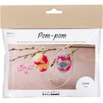 Hobbysett Creativ Company Mini DIY Kit Pompon Egg