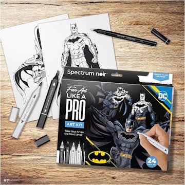 Hobbysett Creativ Company DIY Kit Illustrasjon Batman Heroes og Villains