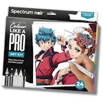 Hobbysett Creativ Company DIY Kit Illustrasjon Manga og Comic Book Heroes