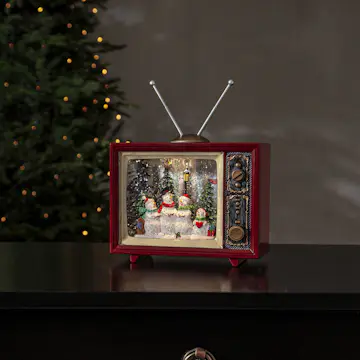 Juledekor Star Trading Vinter TV