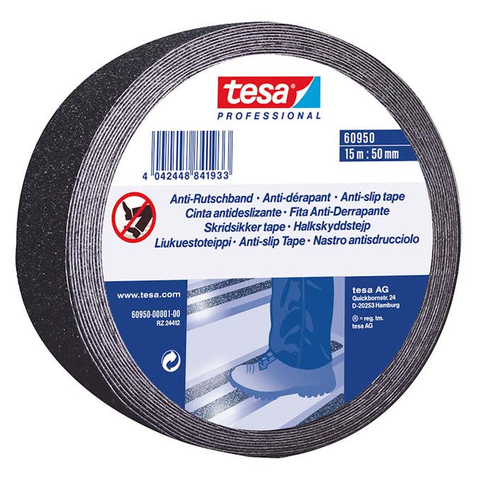 Antisklitape Tesa 50 mm 15 m Sort