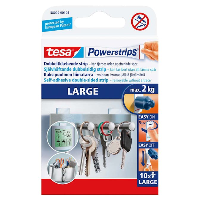 Power Tesa Strips 10 stk