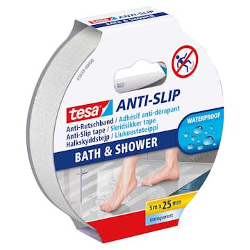 Antisklitape Tesa Bad & Dusj 5 m 25 mm
