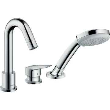 Badekarblander Hansgrohe Logis 3-hulls