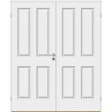 Tofløyet Dør Bygg1 Anna Hvit