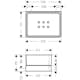 Badrumshylla Axor Universal Accessories 150 mm