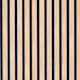 Akustikkpanel Lundbergs SPA Sort Filt 2680x615x24 mm