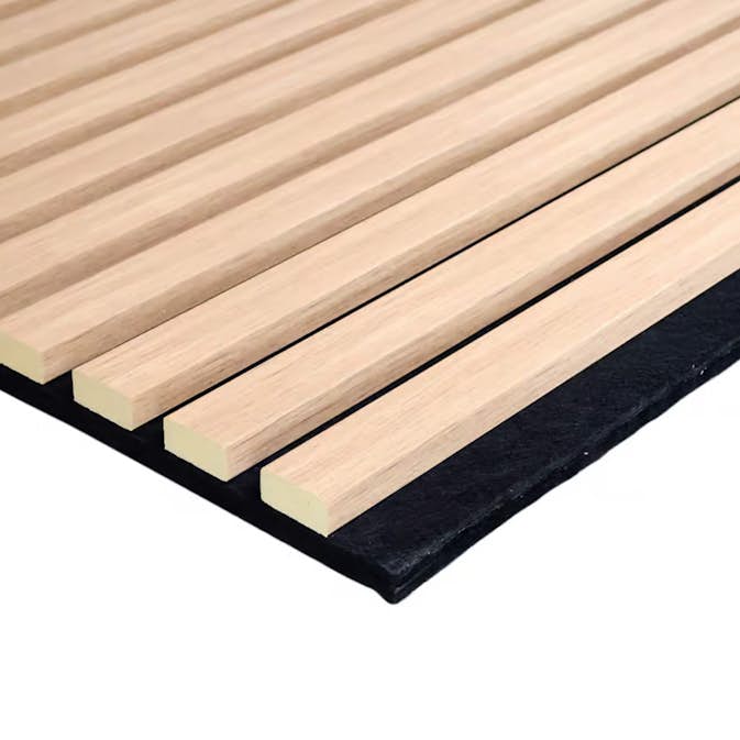 Akustikkpanel Lundbergs SPA Sort Filt 2680x615x24 mm
