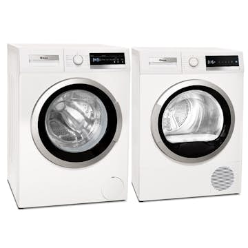 Vaskemaskin /Tørketrommel Gram - WDE 71814-92 + TLS 7853-92