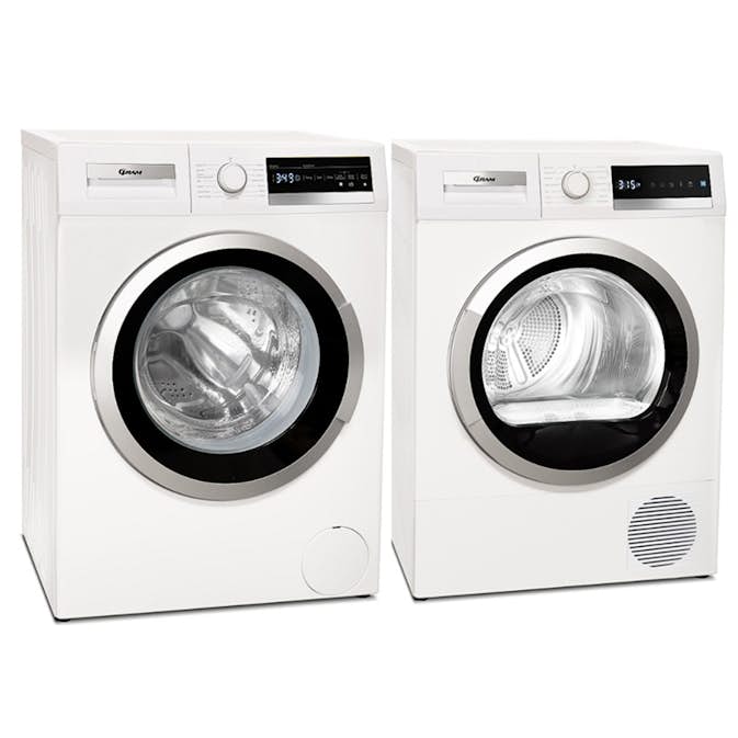 Vaskemaskin /Tørketrommel Gram - WDE 71814-92 + TLS 7853-92