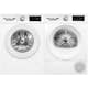 Vaskemaskin og Tørketrommel BOSCH Serie 6 WGG254ZASN + WQG2420ASN Hvit