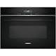 Ovn- og Mikrobølgepakke Siemens iQ700 HM736G1B1 + CE732GXB1 Kombinasjonsovn Med Mikro For Innbygging Sort