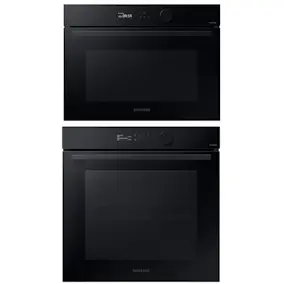 Kombinasjonsovn Samsung NV7B5675WAKU1-NQ5B5713GBKU1 Serie 5 Sort