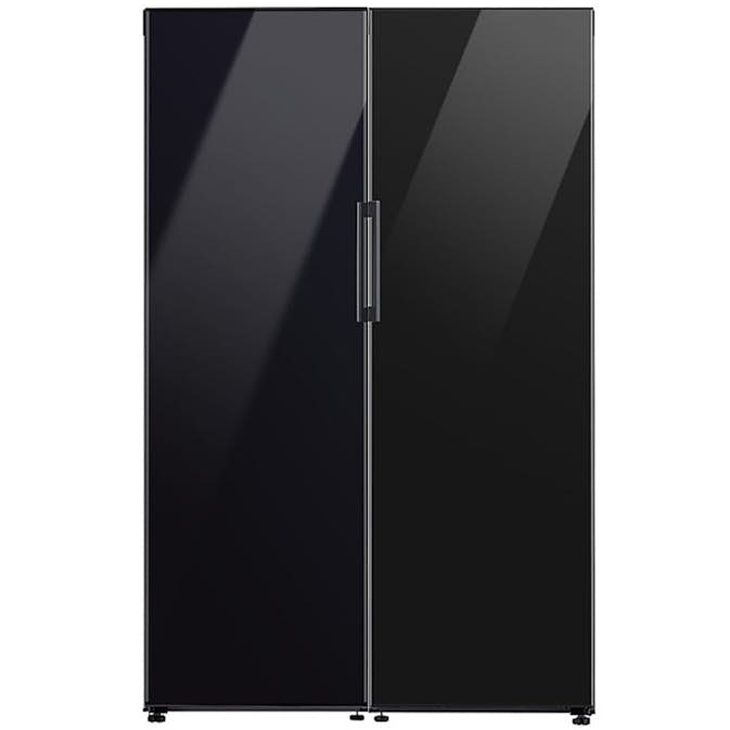 Kjøl/Fryser Samsung RR39C76C322EF-RZ32C76CE22EF No Frost Sort Frittstående