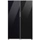 Kjøl/Fryser Samsung RR39C76C322EF-RZ32C76CE22EF No Frost Sort Frittstående