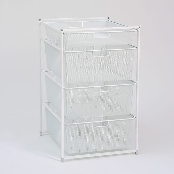 Kurvstativ Elfa Basic 74/45 med Meshkurver