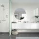 Baderomspanel Fibo 110 White High Gloss
