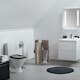 Baderomspanel Fibo 110 White High Gloss