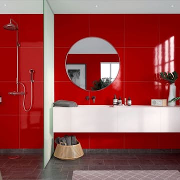 Baderomspanel Fibo 2101 M6060 Red