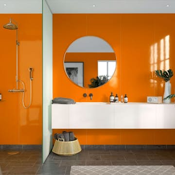 Baderomspanel Fibo 2122 M10 Orange