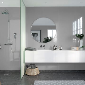 Baderomspanel Fibo 4063 M10 Clean Grey