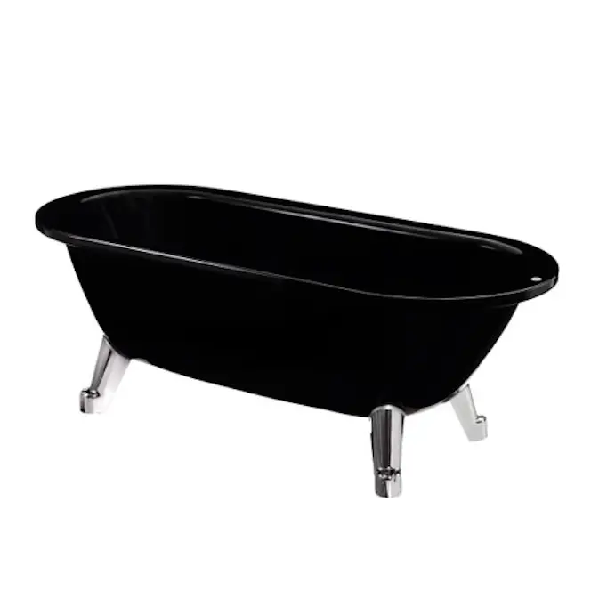 Badkar Gustavsberg 6316 Svart