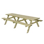 Benkbord PLUS Trykkimpregnert Tre Lang