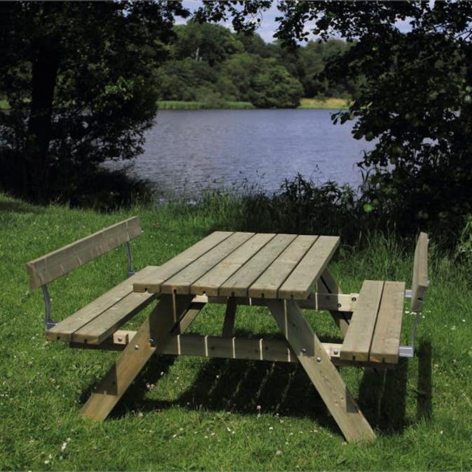 Benkbord PLUS Trykkimpregnert Tre