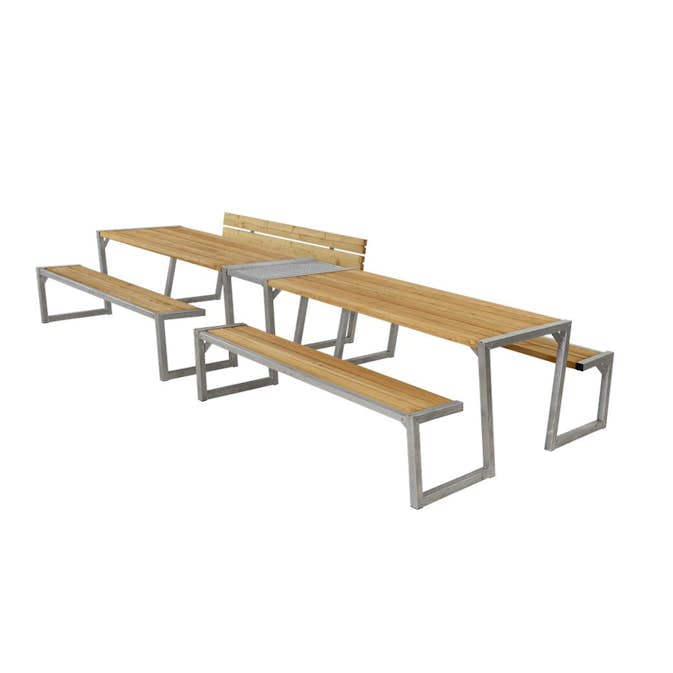 Benkbord PLUS Zigma Oljebehandlet Lerk Dobbel