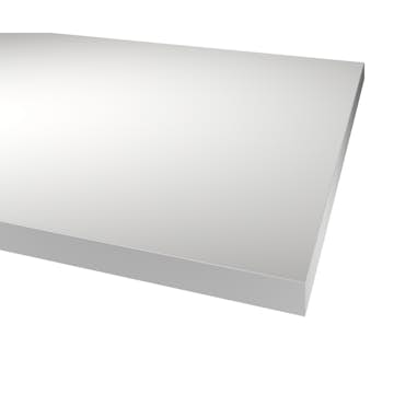 Kantlist Fibo til Benkeplate Basic White 330