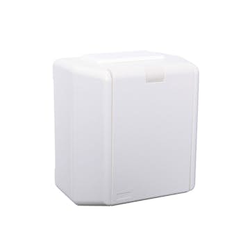 Stikkontakt Elko 1-Veis IP44 RS Renhvit