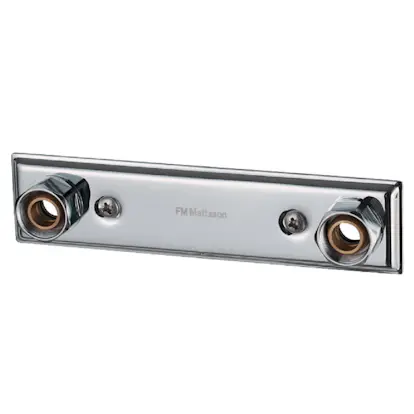 Blandarfäste FM Mattsson Fyrkantig Dold Rördragning 160 cc