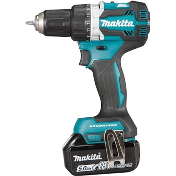 Borskrutrekker Makita DDF484RTJ 18V Med batteri