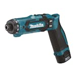 Borskrutrekker Makita DF012DSJ 7,2V Med batteri