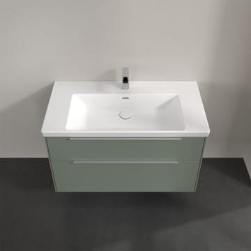Tvättställsskåp Villeroy & Boch Subway 3.0 med 2 Lådor