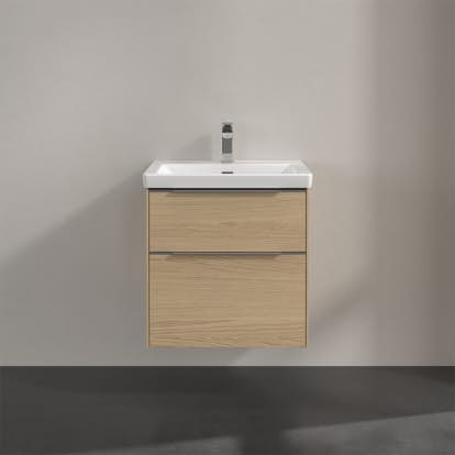 Tvättställsskåp Villeroy & Boch Subway 3.0 med 2 Lådor