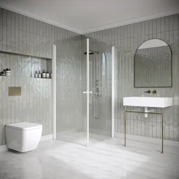 Dusjhjørne Hietakari Classic 148 Vendbare Dører