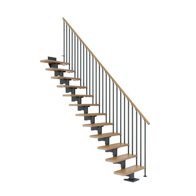 Plassbesparende Trapp Dolle Cork Eik Rett Classic III