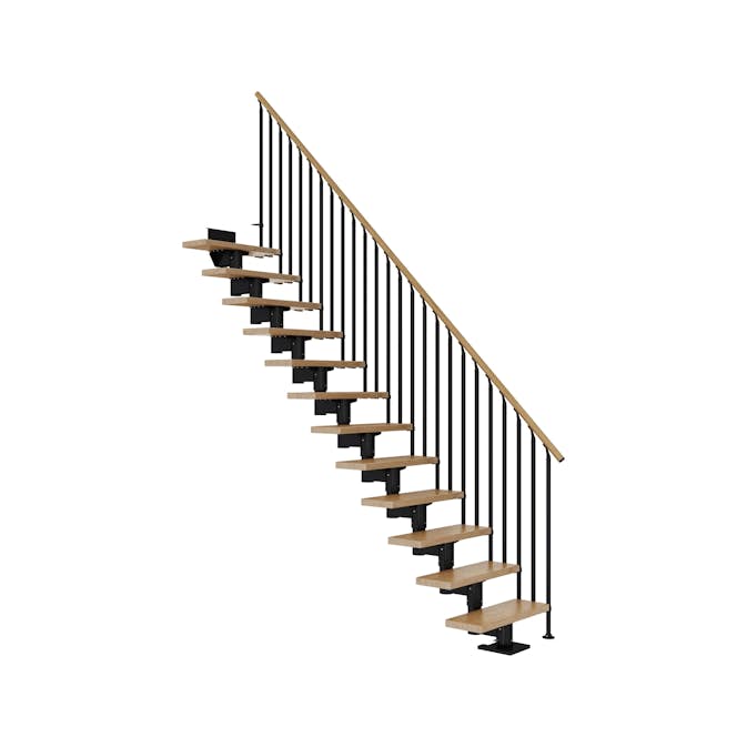 Plassbesparende Trapp Dolle Cork Eik Rett Classic III