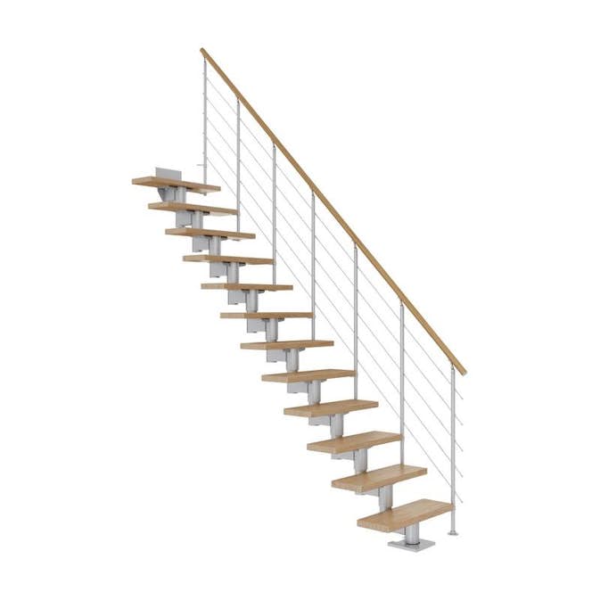 Plassbesparende Trapp Dolle Cork Eik Rett Style6