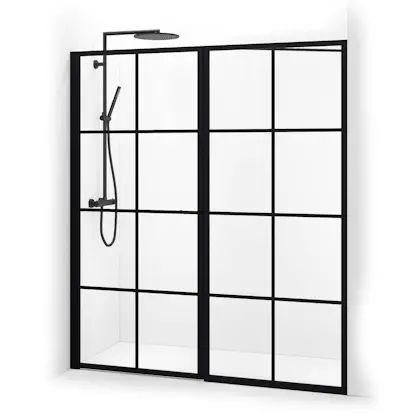 Duschdörr Macro Design Empire Swing Nisch med Spröjs