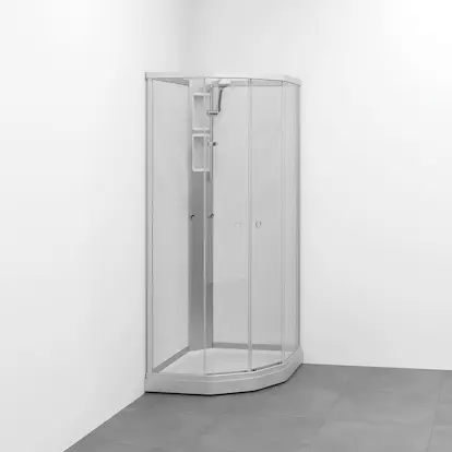Duschkabin Macro Design Flow Semi utan Blandare