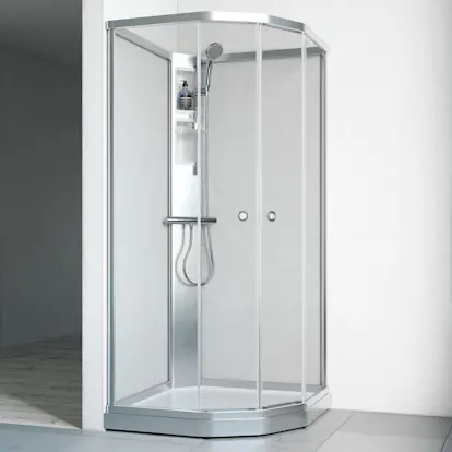 Duschkabin Macro Design Flow Semi med Blandare