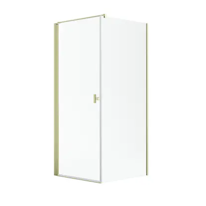 Duschhörn Strømberg Noma 135 Fast Vägg + Dörr