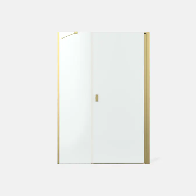 Duschdörr Strømberg Noma 45 med Sidopanel Nisch