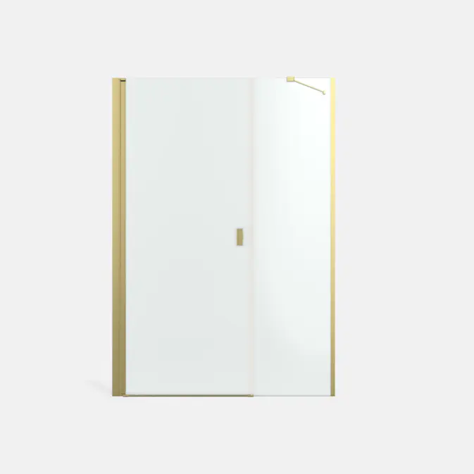 Duschdörr Strømberg Noma 45 med Sidopanel Nisch